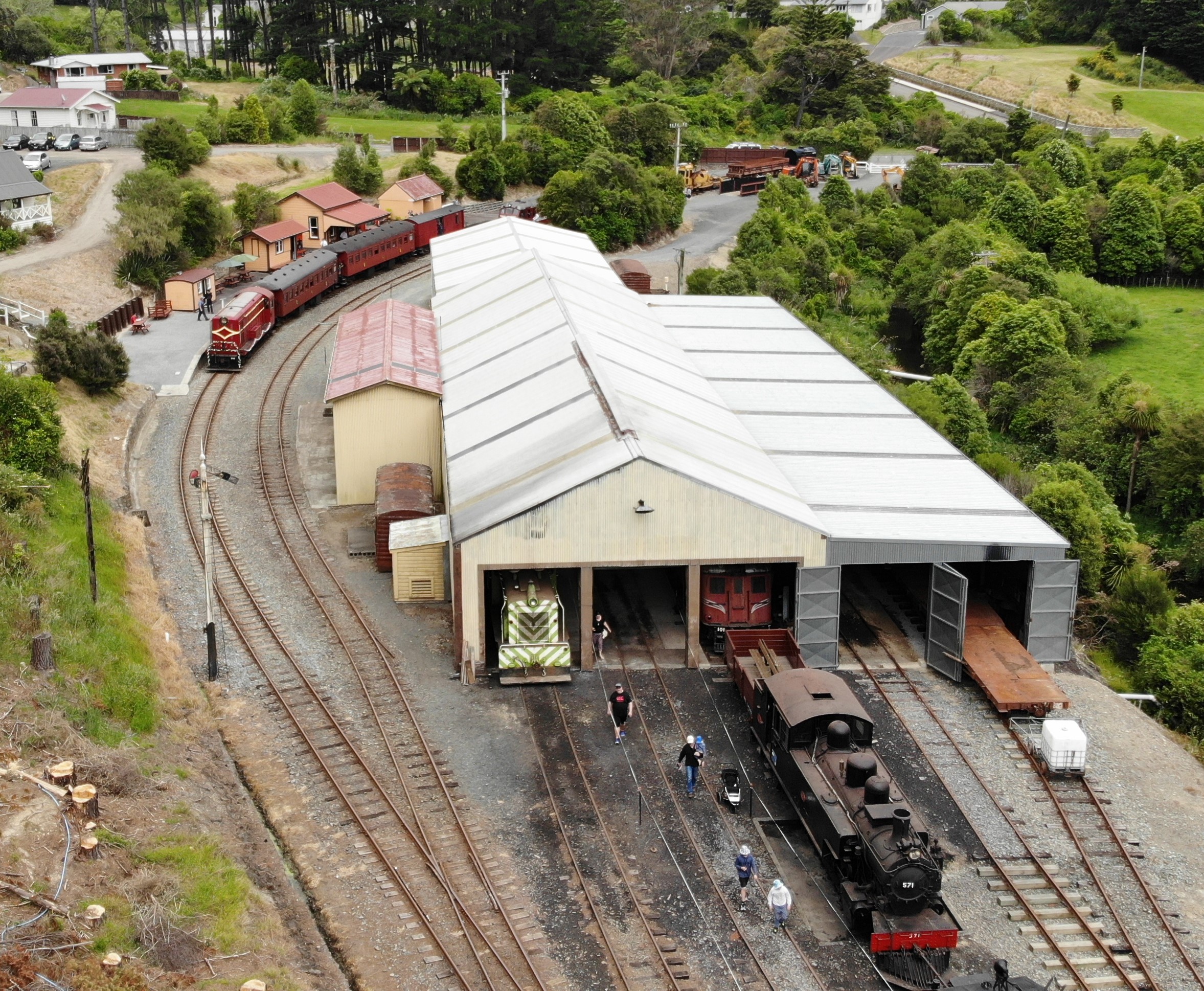 Railway Heritage Museum and Steam Train Rides, Upper Hutt, Wellington, NZ |  Silver Stream Railway